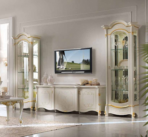 Классическая мебель в гостиную белая Diamante Casa+39 фото 1