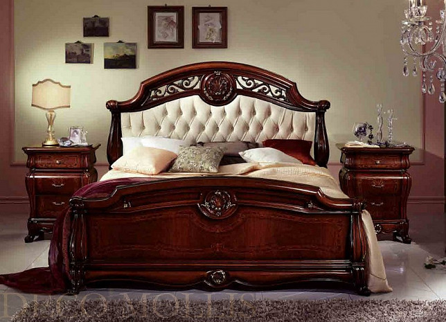 Кровать с мягким изголовьем 160 Ducale фото 1