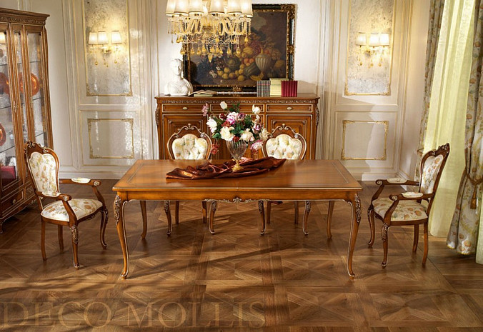 Стол обеденный из массива Palazzo Ducale Bakokko фото 4