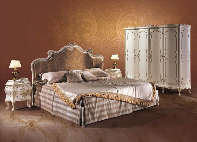Кровать двуспальная классическая Luigi XV Brahms фото 6