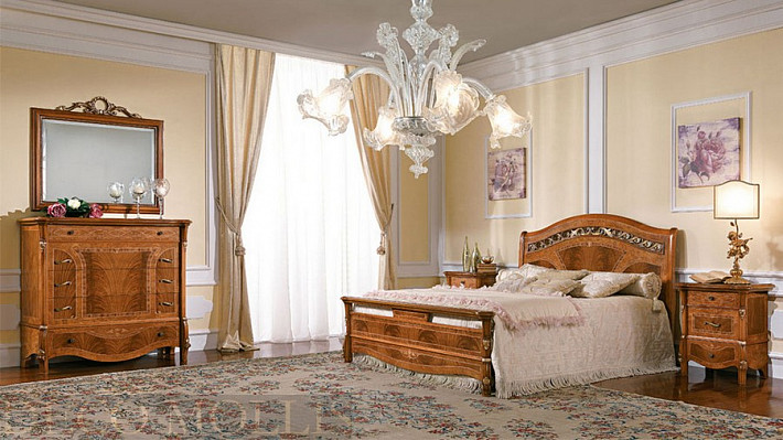 Спальня из массива Prestige вишня фото 8