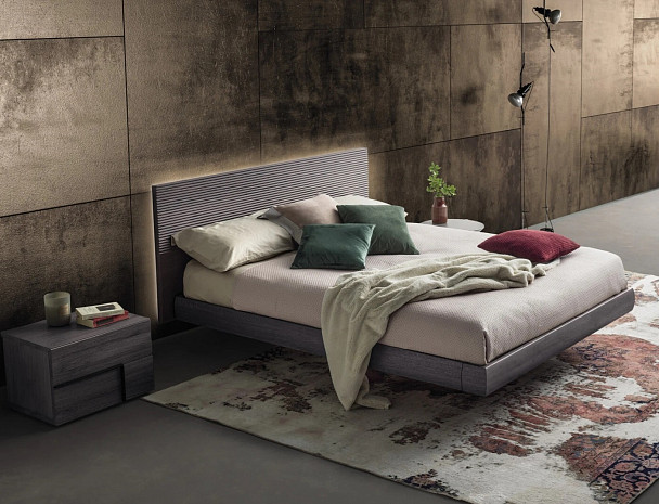 Кровать деревянная парящая итальянская Zero фото 1