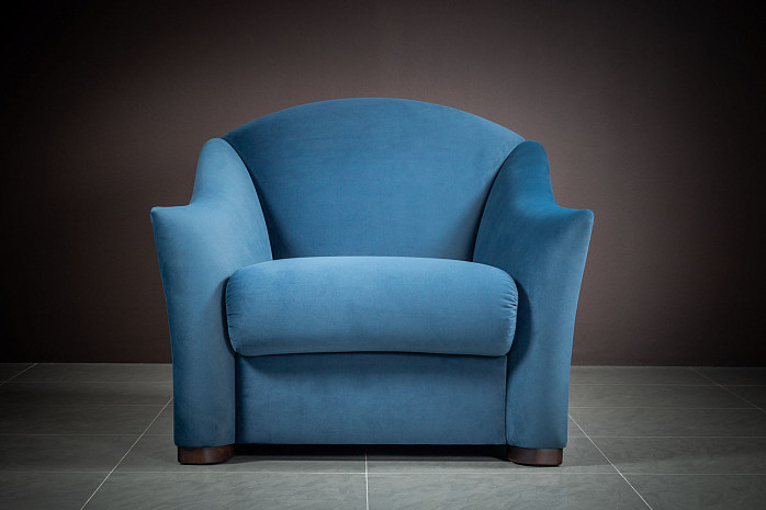 Кресло мягкое в современном стиле Бергамо фото 2