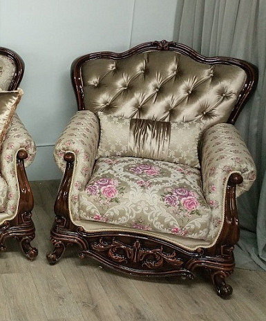Кресло мягкое в классическом стиле Люсия фото 1
