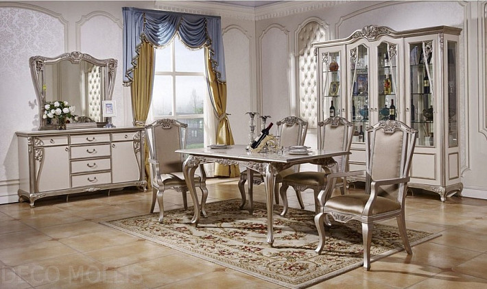 Гостиная - столовая классическая Tiffany Art фото 1