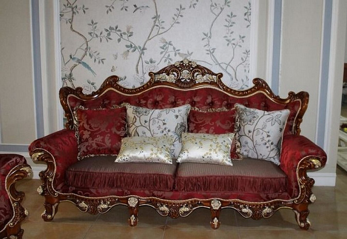 Классическая мягкая мебель в гостиную Аполло фото 5