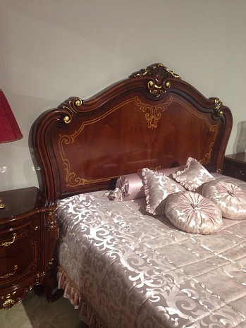 Кровать двуспальная из массива дерева Bellezza фото 3