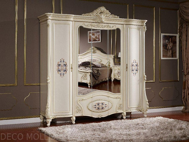 Шкаф в спальню классический Ле Роз CM10 DCM фото 1