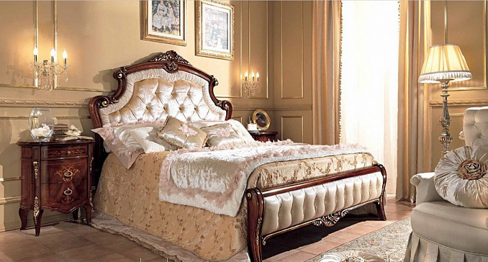 Кровать в спальню в стиле классика Reggenza фото 1