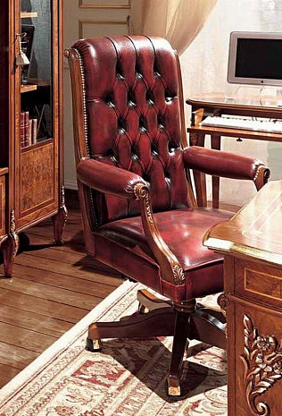 Кресло в кабинет итальянское Reggenza Luxury фото 1
