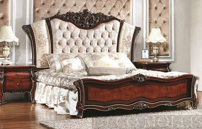 Кровать с мягкой обивкой 180 Сусанна фото 1