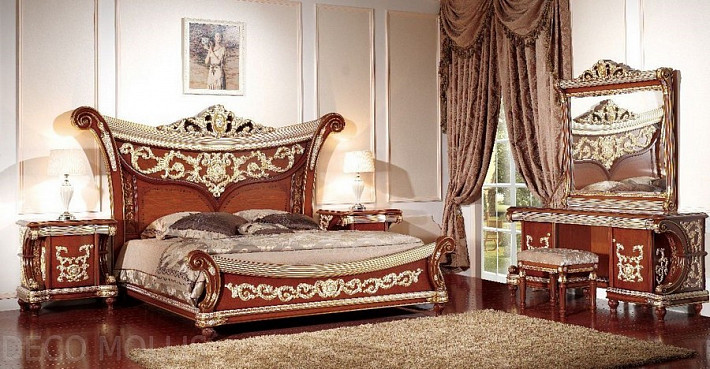 Кровать в спальню классическая Love CM11 DCM фото 2
