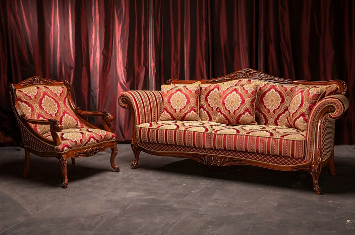 Комплект мягкой мебели в классическом стиле Новелла фото 5