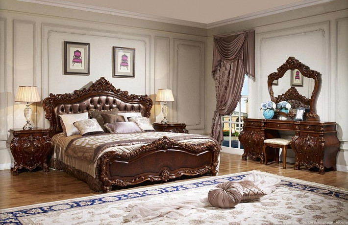 Кровать в спальню классическая Мона Лиза 8875 DCM фото 4