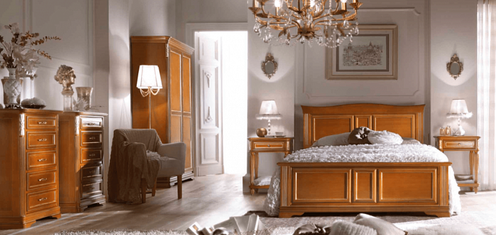 Классическая мебель для спальни Орех Marco Polo фото 1