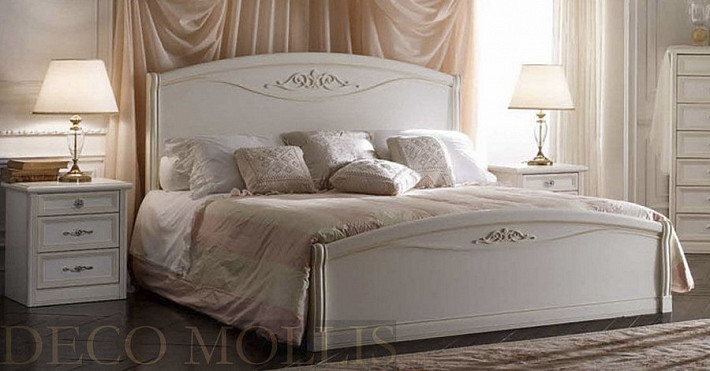 Двуспальная кровать из массива 180 Portofino фото 1