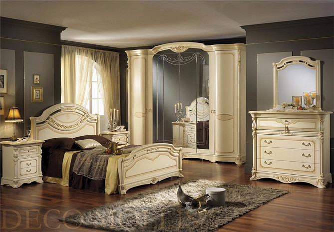 Кровать двуспальная классическая светлая 160 Regina фото 2