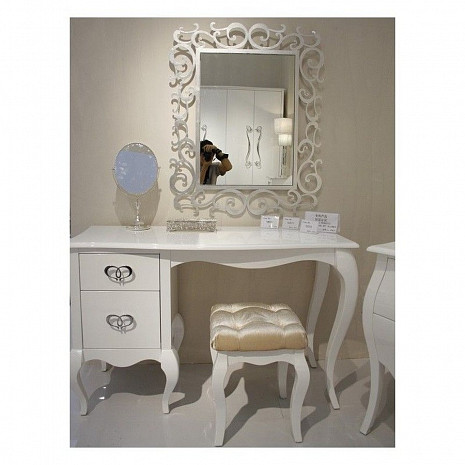 Туалетный столик белого цвета Hemis фото 1