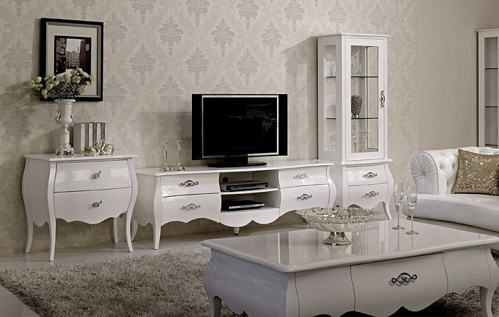 Белая мебель для гостиной Hemis фото 2