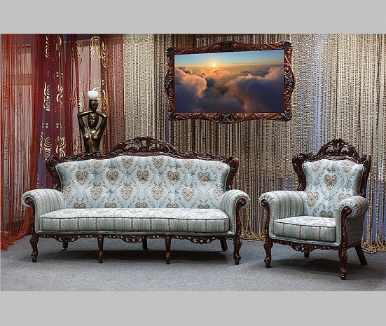Комплект мягкой мебели в классическом стиле Магнолия фото 1