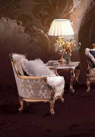 Кресло мягкое классическое Barocco Puskin фото 2