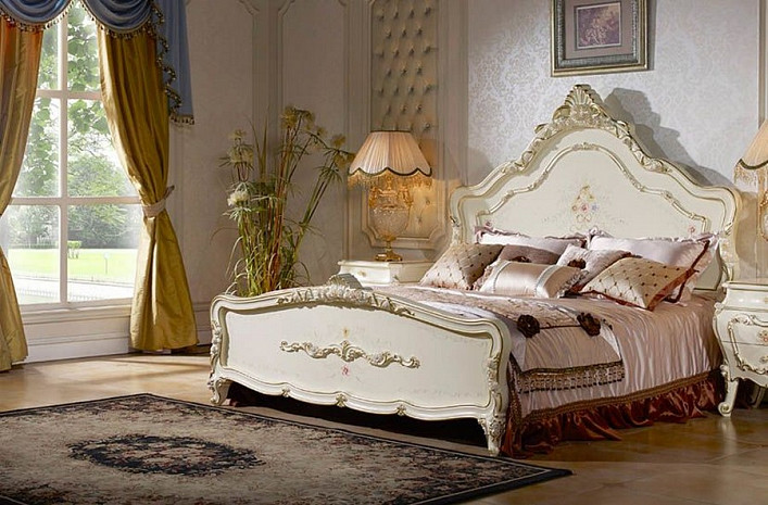 Классическая мебель для спальни белая Донна фото 5