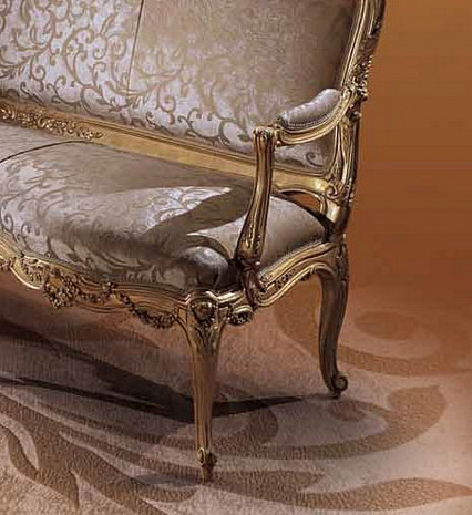 Кресло мягкое классическое Luigi XV Campanella фото 4