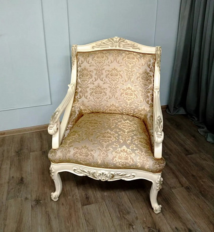 Кресло мягкое в классическом стиле Новелла фото 6