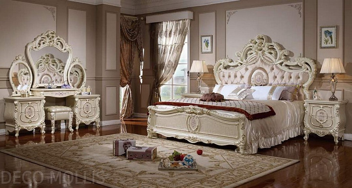 Кровать в спальню классическая Орнелла 5109 DCM фото 2
