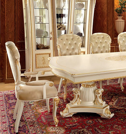 Мебель в гостиную классическая светлая Medicea фото 6