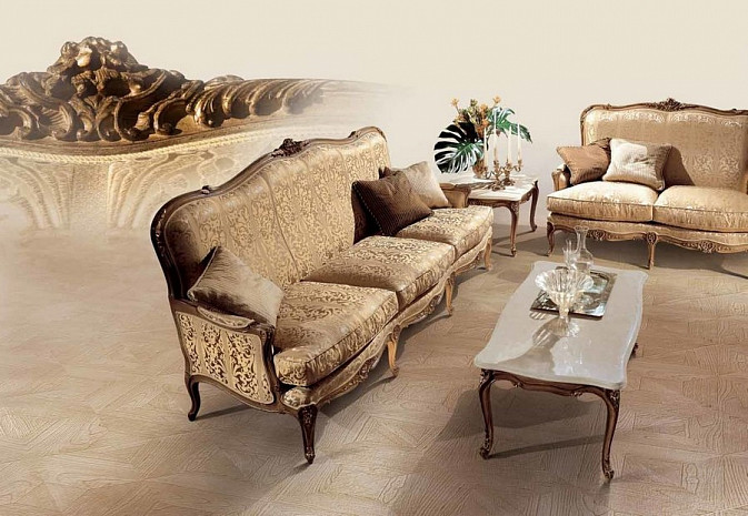 Итальянский диван в гостиную Luigi XV Maupassant фото 2