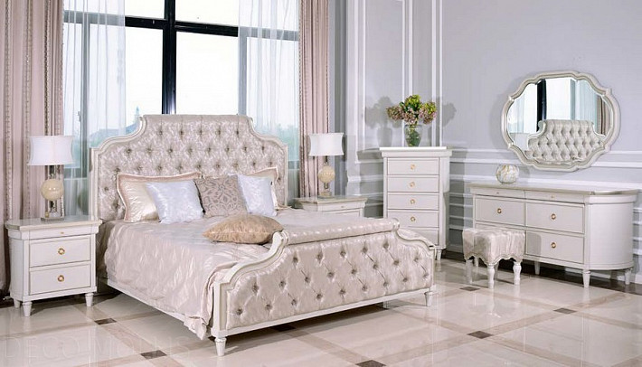 Мебель для спальни классическая Marquise Art Gray фото 1