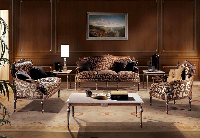 Итальянский диван в гостиную Luigi XVI Melville фото 3