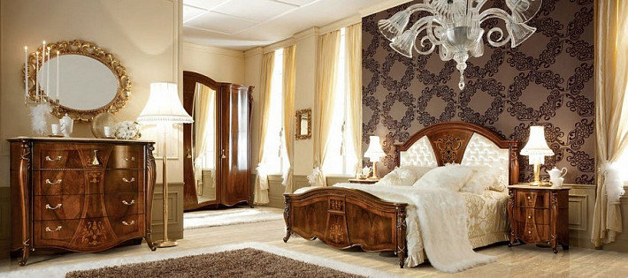 Кровать двуспальная с мягким изголовьем Principessa фото 5