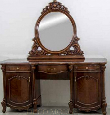 Классический туалетный столик с зеркалом Эмили фото 1