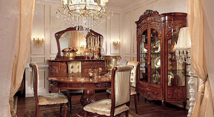 Зеркало в гостиную элитное Reggenza Luxury фото 3