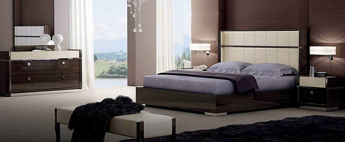 Кровать двуспальная в современном стиле Лотти фото 2