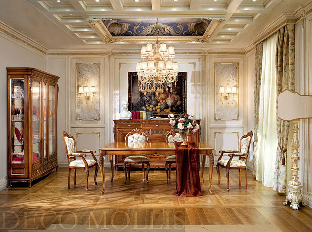 Стол обеденный из массива Palazzo Ducale Bakokko фото 2