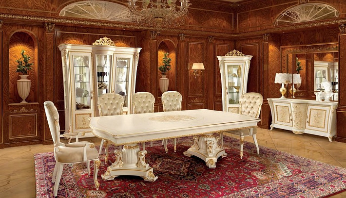 Мебель в гостиную классическая светлая Medicea фото 1