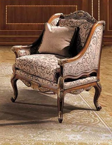Кресло мягкое классическое Luigi XV Quasimodo фото 1