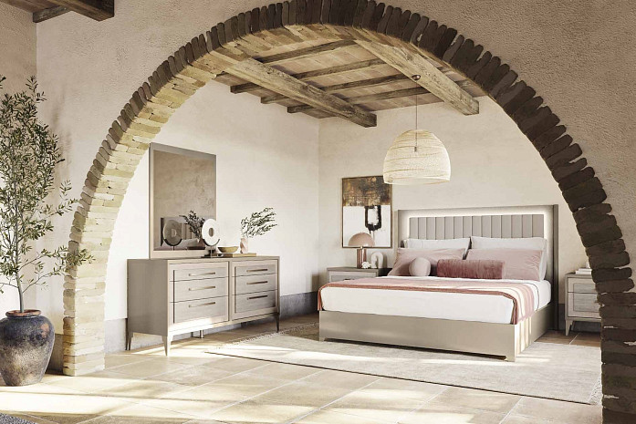 Спальня итальянская в теплых тонах Ellen фото 2