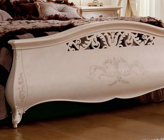 Кровать двуспальная из массива светлая Monreale фото 3