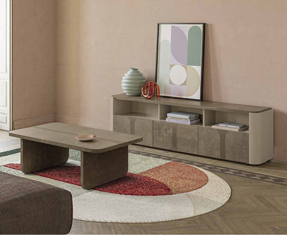 Тумба под телевизор современная итальянская Hebe фото 3