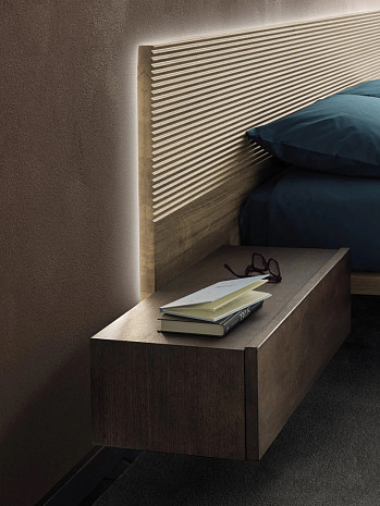 Кровать двуспальная парящая итальянская Zero фото 3