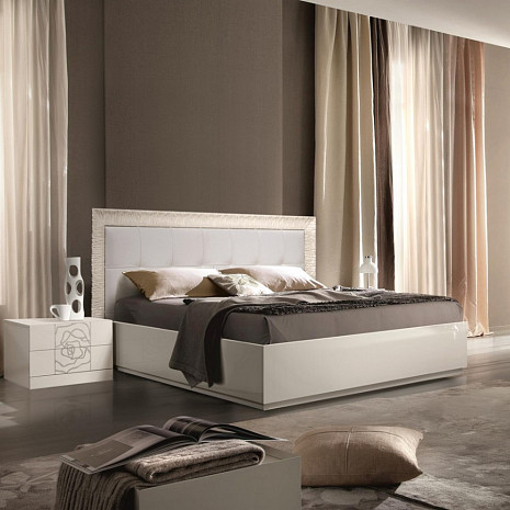 Кровать двуспальная в современном стиле Роза фото 3