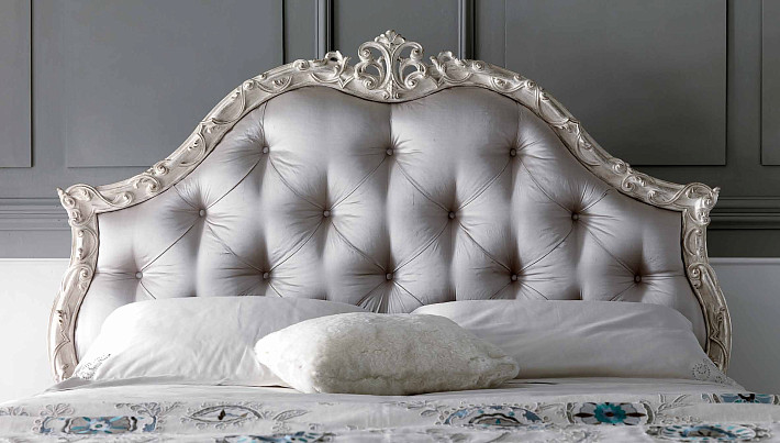 Кровать с подъемным механизмом и мягким изголовьем Antonella фото 2