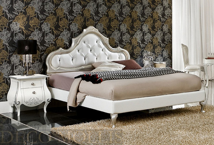 Двуспальная кровать с мягким изголовьем 160 Le Muse 3 фото 1