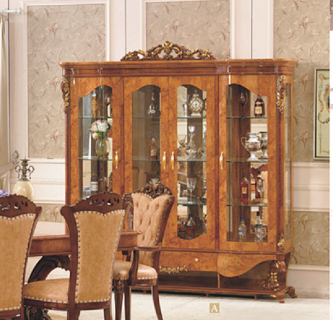 Классическая мебель для гостиной комнаты Наполеон орех фото 2
