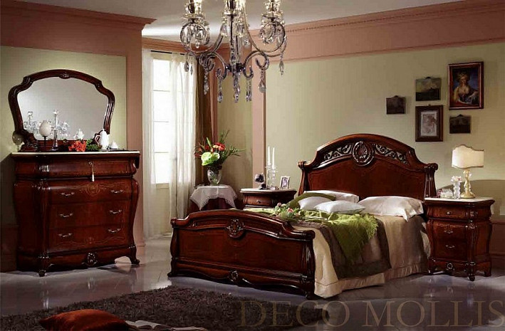 Спальня классическая из массива Ducale фото 2