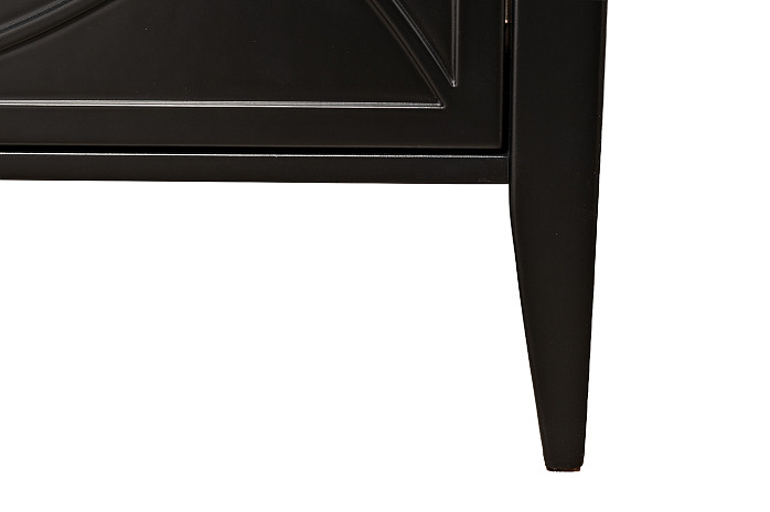 Тумбочка черная Alvaro фото 6